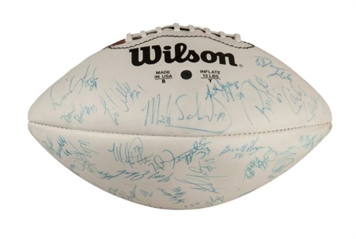 1989 Philadelphia Eagles Team Signed Football Signed by 43 including Reggie White, Jerome Brown